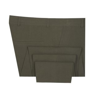 شلوار پارچه ای بزیاق راسته مردانه - 58, زیتونی, رگولار فیت(راسته), پارچه ای بزیاق