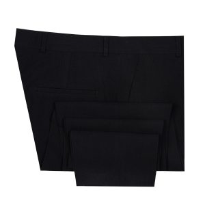 شلوار پارچه ای بزیاق راسته مردانه - 52, black, رگولار فیت(راسته), پارچه ای بزیاق